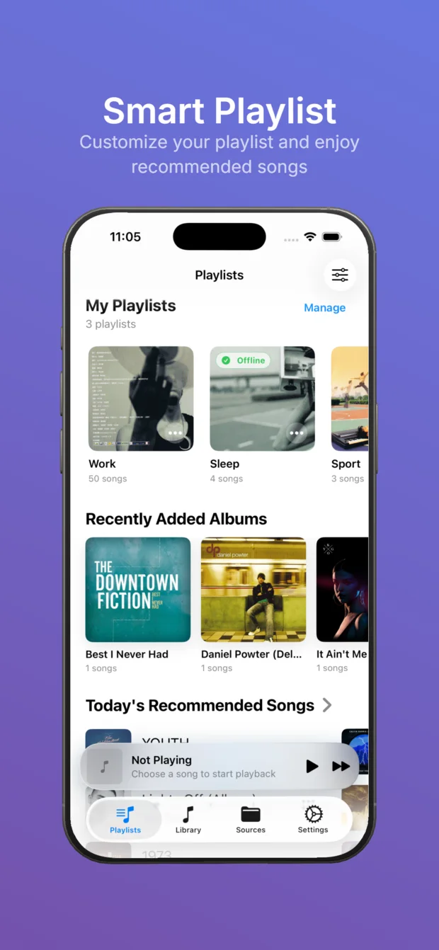 Intelligente Playlists in NetMusic